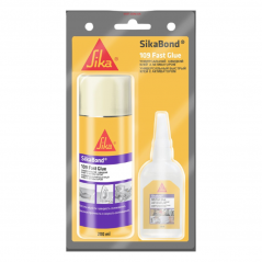 Клей ціаноакрилатний експрес SikaBond 109 Fast Glue (200 мл + 50 г)