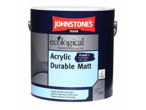 Краска интерьерная износостойкая Johnstone's Acrylic Durable Matt (10 л)