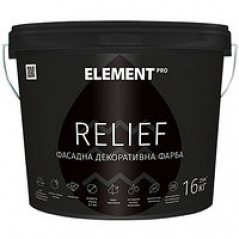 Краска структурная матовая Element PRO Relief (10 л)