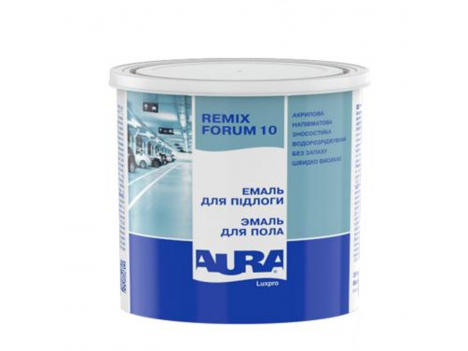 Емаль акрилова для підлоги Aura Luxpro Remix Forum 10 (0,75 л)