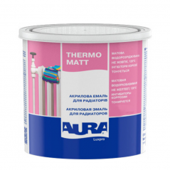 Емаль для радіаторів Aura Luxpro Thermo Matt (0,45 л)