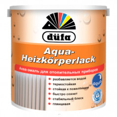 Акриловая эмаль Dufa Aqua-Hezkorperlack для радиаторов (0,75 л)
