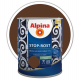 Эмаль антикоррозийная 3в1 Alpina Stop Rost темно-коричневая (2,5 л)