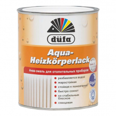 Акваемаль Dufa Aqua-Hezkorperlack для радіаторів (0,75 л)