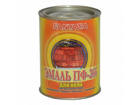 Эмаль Fantazia ПФ-266 красно-коричневая (2,8 кг)