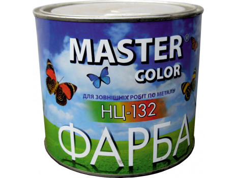 Краска НЦ-132 белая 0,8 кг MASTER COLOR