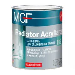 Емаль для радіаторів MGF Radiator Acrylfarbe (0,75 л)