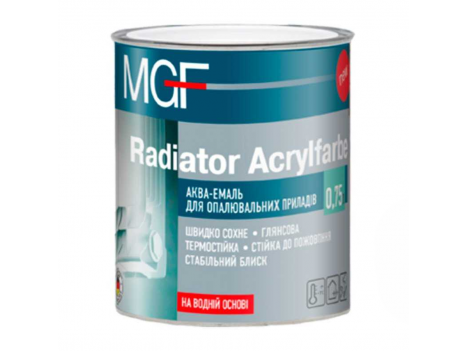 Емаль для радіаторів MGF Radiator Acrylfarbe (2,5 л)