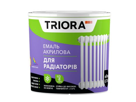 Емаль для радіаторів Triora (2 л)