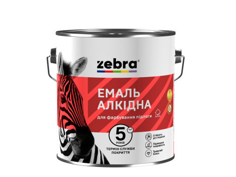 Емаль ПФ-266 Zebra жовто-коричнева (2,8 кг)