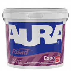Краска фасадная Aura Fasad Expo TR (9 л)