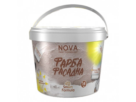 Краска фасадная акриловая Nova Smart Formula (14 кг)