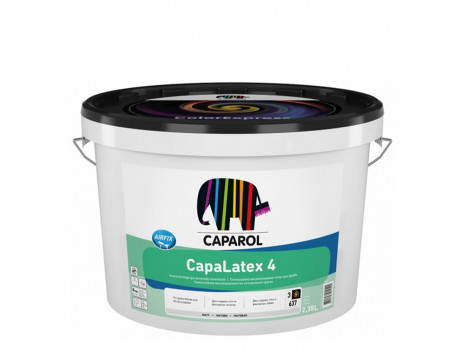 Краска интерьерная в/д Caparol CapaLatex 4 B3 (2,35 л)