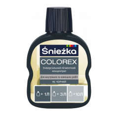 Барвник Sniezka Colorex (100 мл) чорний