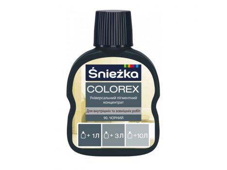 Краситель Sniezka Colorex (100 мл) черный