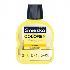 Краситель Sniezka Colorex (100 мл) лимонный
