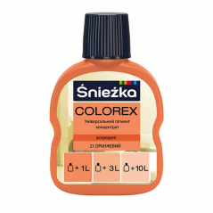 Краситель Sniezka Colorex (100 мл) оранжевый