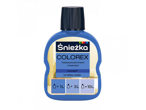 Краситель Sniezka Colorex (100 мл) темно-синий