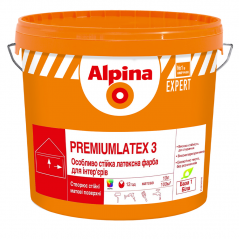 Краска интерьерная в/д Alpina Premium Latex 3, B1 (1 л)