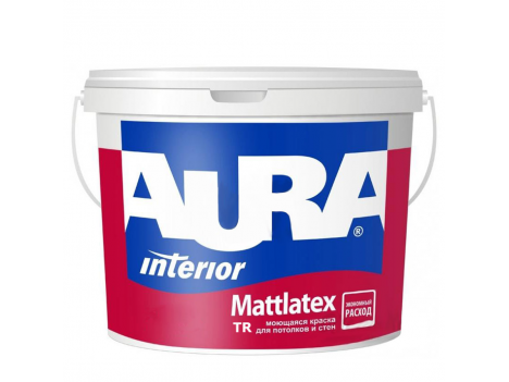 Краска интерьерная латексная Aura Mattlatex TR (2,5 л) прозрачная