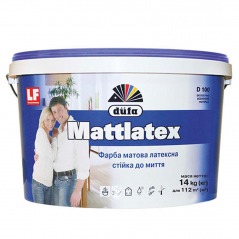 Краска латексная в/д Dufa Mattlatex D100 (14 кг) матовая