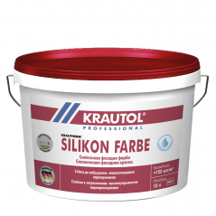 Краска фасадная силиконовая Krautol Silikon Farbe B3 (9,4 кг)