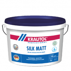 Фарба інтер'єрна латексна Krautol Silk Matt B1 (10 л)