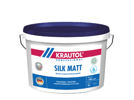 Фарба інтер'єрна латексна Krautol Silk Matt B1 (10 л)