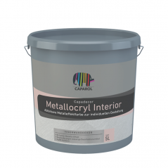 Краска с металлическим эффектом Capadecor Metallocryl Interior (2,5 л)
