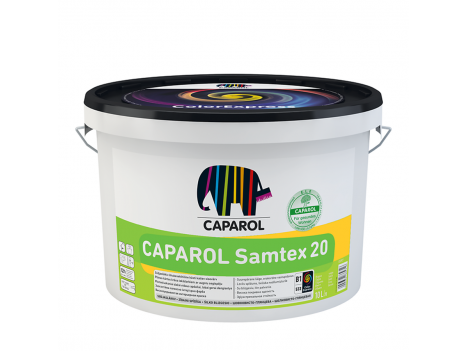 Краска интерьерная латексная Caparol Samtex 20 B1 (2,5 л)