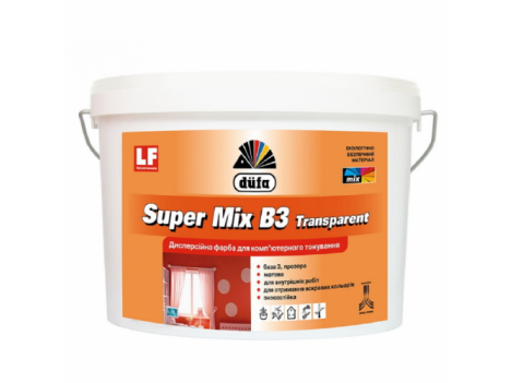 Фарба водоемульсійна Dufa Super Mix B3 під колірування (2,5 л)