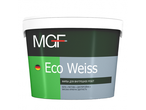 Краска интерьерная в/д MGF Eco Weiss M1 (2,5 л)