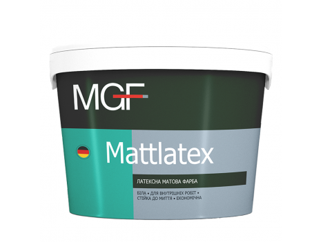 Фарба інтер'єрна латексна MGF M100 Mattlatex (1,4 кг)
