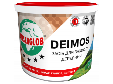 Средство для защиты древесины Deimos зеленый 1 кг