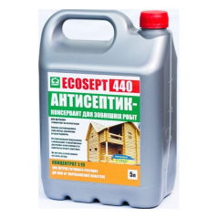 Антисептик консервант, що важко змивається ECOSEPT 440 (5 л)