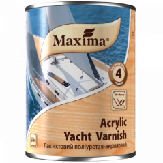 Лак яхтний глянцевий Maxima (0,75 л) поліуретан-акриловий