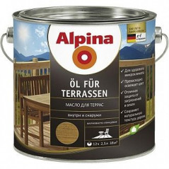 Олія терасна Alpina Oel Terrassen TR (0,75 л) прозора