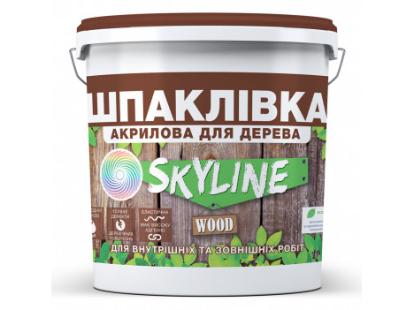 Шпаклевка для дерева Skyline белая (1,5 кг)