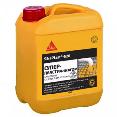 Добавка-суперпластификатор для бетона SikaPlast-520 (6 кг)