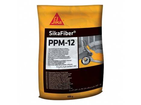 Фібра для розчинів та бетонів Sika-Fiber PPM-12 (600 г)
