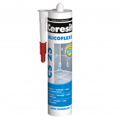 Герметик силиконовый Ceresit CS 25 SilicoFlexx (280 мл) жасмин