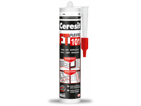 Клей герметик поліуретановий Ceresit FT 101 (280 мл)﻿