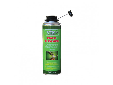 Очиститель монтажной пены “Green Vik” (500 мл)