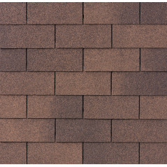 Бітумна черепиця IKO Superglass 3T 53 Autumn Brown, м2