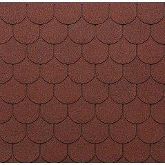 Черепица битумная Tegola Traditional Mixed Red 013 (2,32 м²)