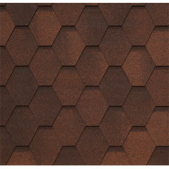 Черепица битумная Tegola Premium Mosaik Nuanced Brown 227 (3,45 м²)