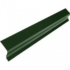 Планка карнизна КП2 зелена (2 м)