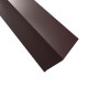 Планка примыкания ПП2 коричневая (2 м)