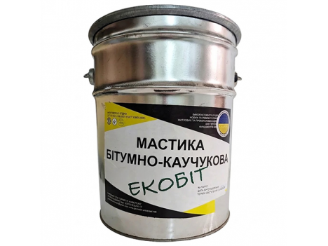 Мастика битумно-каучуковая ЭКОБИТ (3 кг)