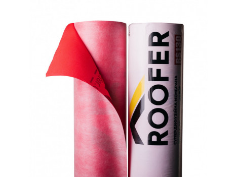 Мембрана супердифузійна Roofer RS130 (1,6 х 43,75 м)